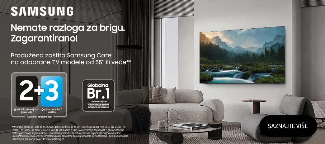 Samsung TV produžena garancija